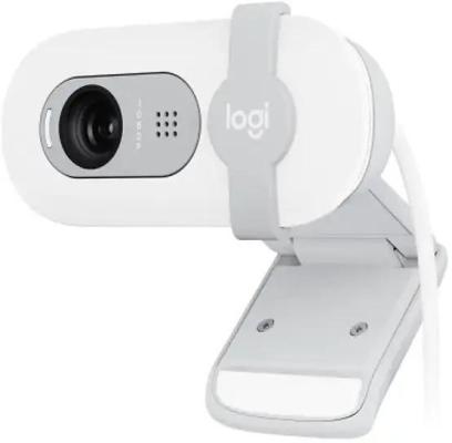 Камера Web Logitech HD Webcam Brio 100 Full белый 2Mpix (1920x1080) USB Type-C с микрофоном (960-001618)