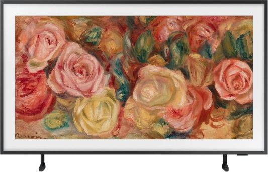 Телевизор QLED Samsung 55" QE55LS03DAUXRU The Frame черный 4K Ultra HD 120Hz DVB-T2 DVB-C DVB-S2 USB WiFi Smart TV (RUS)