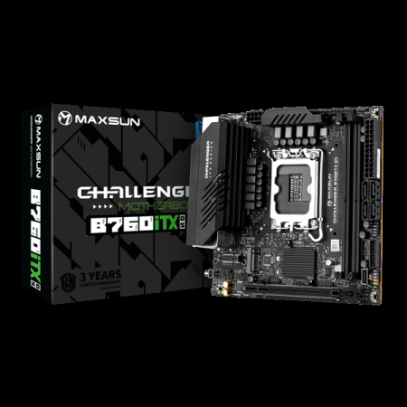 Материнская плата Maxsun Challenger B760ITX D5