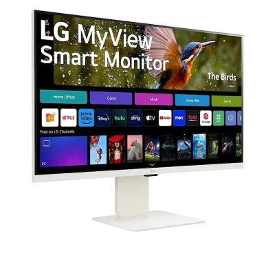 Монитор LG 31.5" MyView 32SR83U-W белый IPS LED 16:9 HDMI M/M матовая HAS 400cd 178гр/178гр 3840x2160 60Hz UHD USB 7.7кг