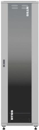 Шкаф серверный NTSS Премиум (NTSS-R32U6080GS) напольный 32U 600x800мм пер.дв.стекл металл 900кг серый 1542мм 71.3кг 1542мм IP20 сталь