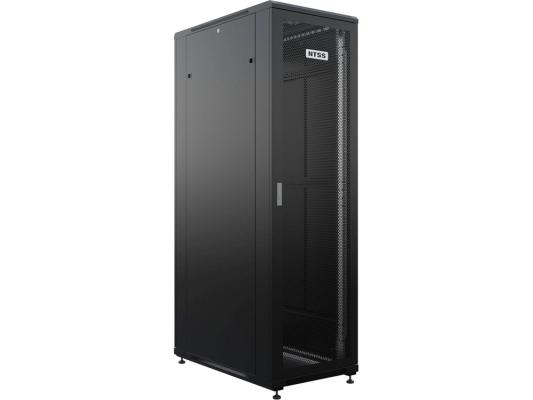 Шкаф серверный NTSS Премиум (NTSS-R42U60120PD/PDD-BL) напольный 42U 600x1200мм пер.дв.перфор. металл 900кг серый 1110мм 150кг IP20 металл