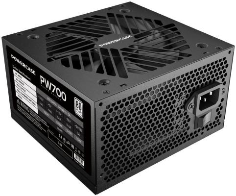 Powercase PW700 (80 Plus, ATX 2.31, 700W, APFC, DC-DC, 120mm Fan) / PS-700W-DC