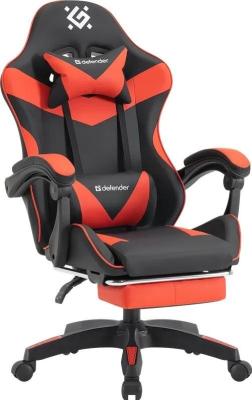 Defender Игровое кресло Tornado Чер/крас,класс3,PU,подножка