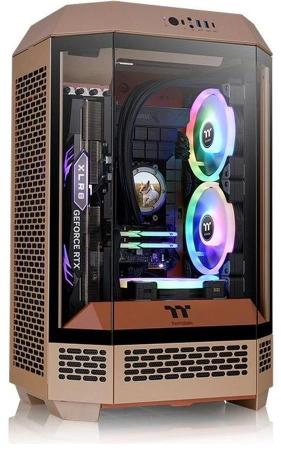 Корпус Thermaltake The Tower 300 Gravel без БП mATX 7x120mm 5x140mm 2xUSB3.0 audio bott PSU
