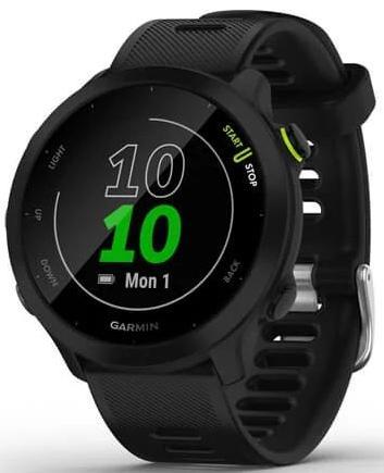 Смарт-часы Garmin Forerunner 55 черный 42мм