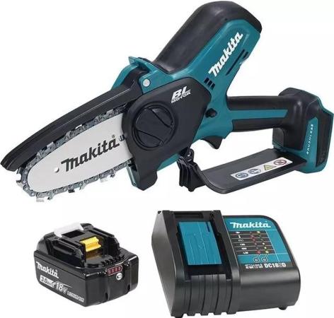 Электрическая цепная пила Makita DUC101SF 320Вт дл.шины:4"(10cm) 1аккум. 3Ач ЗУ