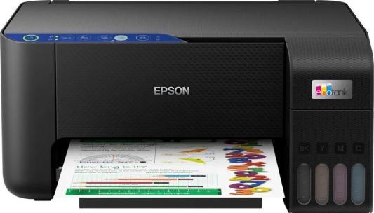 МФУ струйный Epson L3251 (004 картридж) (C11CJ67518) A4 WiFi черный