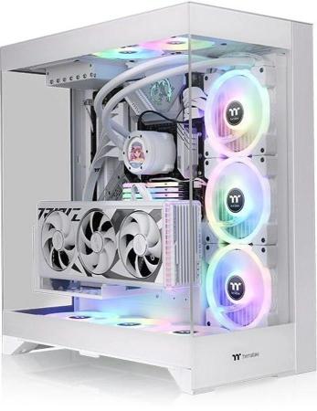 Корпус ATX Thermaltake CTE E550 TG Snow Без БП белый