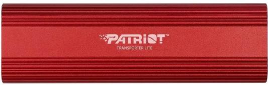 Внешний SSD диск 2.5" 2 Tb USB Type-C Patriot Transporter Lite красный