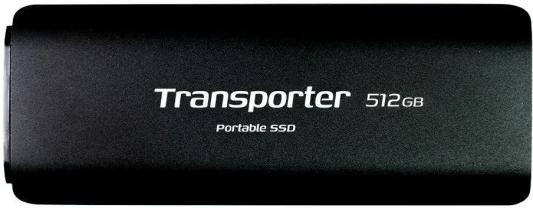 Внешний жесткий диск 2.5" 512 Gb USB Type-C Patriot Transporter черный