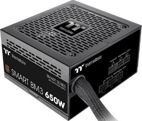 Thermaltake Smart BM3 650W, ATX 3.0, PCIe Gen 5.0, APFC, 12cm Fan, 80+ Bronze, Semi Modular, Retail