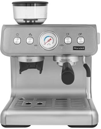 Кофемашина Rondell 1105-RE-01 1550Вт серебристый