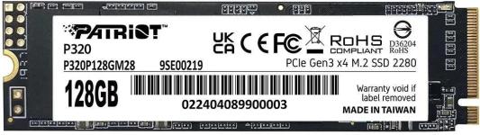 SSD накопитель Patriot P320P128GM28 128 Gb PCI-E 3.0 x4