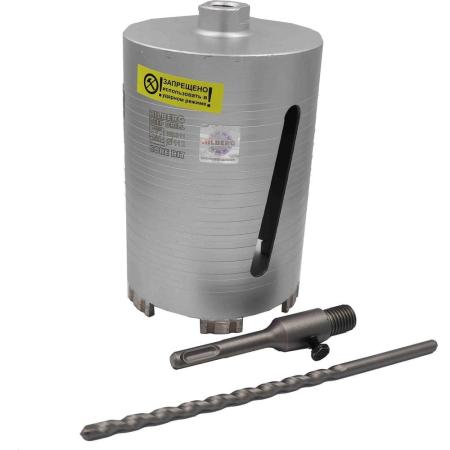 Hilberg Коронка алмазная по бетону 112х150 мм Laser Deep Drill HD311