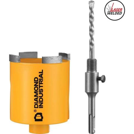 Diamond Industrial Коронка алмазная по бетону 72 мм DIDCC72