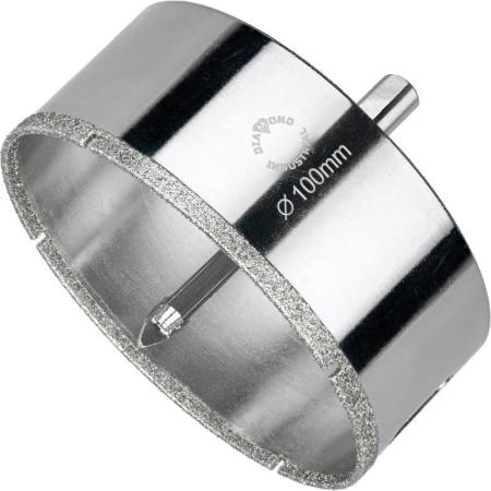 Diamond Industrial Коронка алмазная по керамограниту с центрирующим сверлом 100мм DIDCSC100