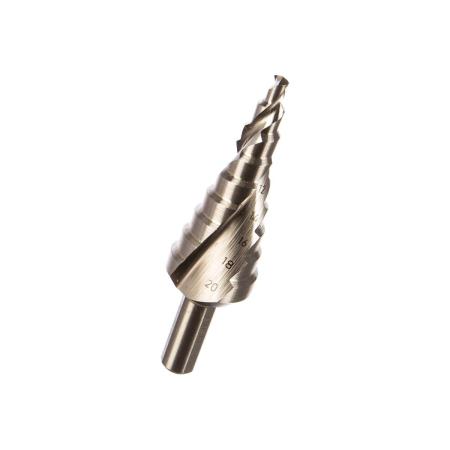 RUKO Ступенчатое сверло №1 d.4,6,8,10,12,14,16,18,20мм 101051