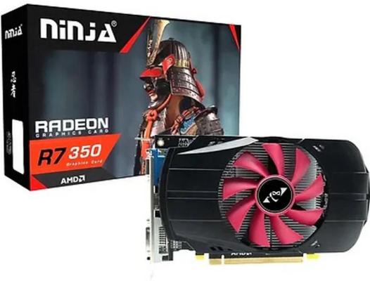 Видеокарта Ninja (Sinotex) R7 350 2GB GDDR5 128bit VGA DVI HDMI 1FAN RTL