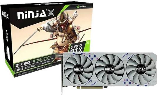 Видеокарта Ninja (Sinotex) RTX 3070Ti 8GB GDDR6X 256BIT 3xDP HDMI 3FAN RTL