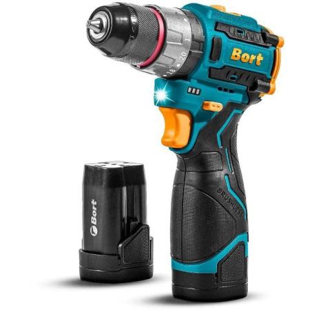 Bort ДРЕЛЬ-ШУРУПОВЕРТ АККУМУЛЯТОРНАЯ УДАРНАЯ BAB-16U (2 X 2А.Ч) [93414882] { 16.8 В, 2 Ач, Li-lon, 2 Акк }