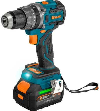 Bort ДРЕЛЬ-ШУРУПОВЕРТ АККУМУЛЯТОРНАЯ УДАРНАЯ BAB-21U ( 2X 4А.Ч) [93414837] { 18 В, 4 Ач, Li-lon, 1 Акк }