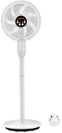 Вентилятор напольный Coolfort CF-2030 50Вт скоростей:3 ПДУ белый/черный