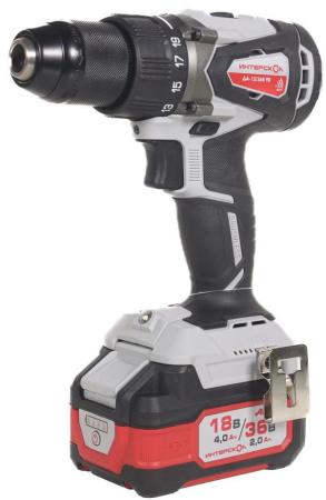 Дрель-шуруповерт аккумуляторная DA-13/36V 90 INTERSKOL