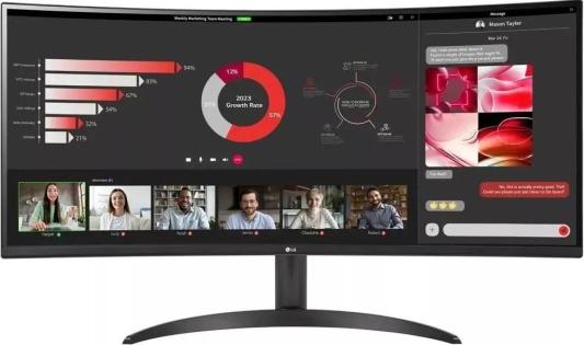 Монитор 34" LG UltraWide 34WR50QK-B