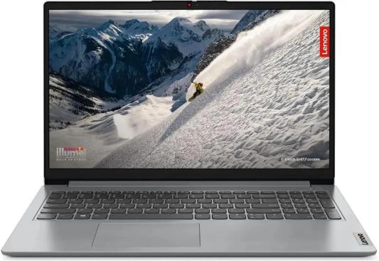 Ноутбук 15.6" IPS FHD LENOVO IdeaPad 1 15ALC7 grey (AMD Ryzen 5 5500U/16Gb/512Gb SSD/VGA int/noOS) (82R400NXRK)
