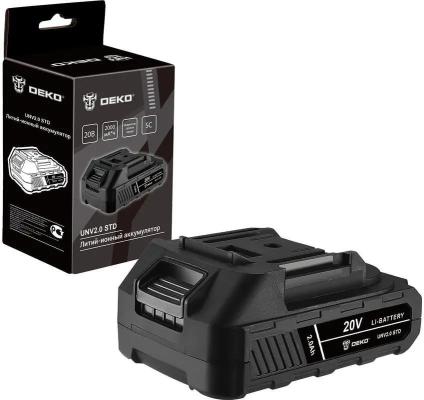 Аккумулятор UNV2.0 STD 20В для Deko Li-ion Deko 20В