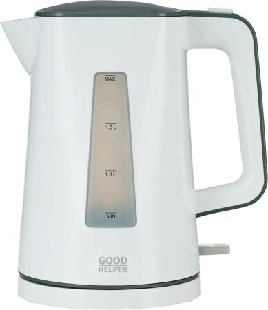 Чайник электрический GOODHELPER KP-1720, 2200Вт, белый и серый