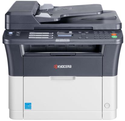 МФУ Kyocera FS-1025MFP ч/б A4 25ppm 1200x1200dpi Duplex автоподатчик Ethernet USB (Уценка, б/у)
