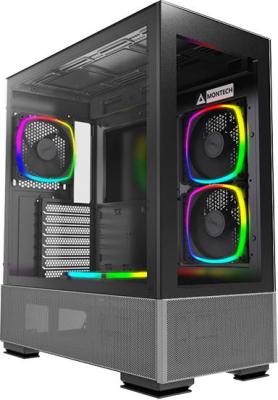 Корпус ATX MONTECH SKY TWO Без БП черный