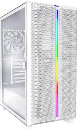 Корпус Montech SKY ONE Lite белый без БП ATX 3x120mm 2xUSB3.0 1xUSB3.1 audio bott PSU