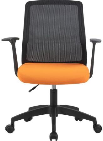 Кресло Cactus CS-MC222-BKOR черный сиденье оранжевый