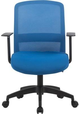 Кресло Cactus CS-MC333-BL темно-синий сиденье темно-синий сетка/ткань низк.спин. крестов. пластик пластик черный