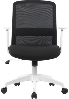 Кресло Cactus CS-WMC333-BK черный сиденье черный сетка/ткань низк.спин. крестов. пластик пластик белый