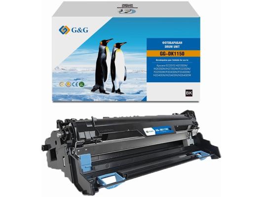 Блок фотобарабана G&G GG-DK1150 DK-1150 черный ч/б:100000стр. для ECOSYS M2135DN/M2635DN/M2735DW/P2235DN/P2235DW/P2040DN/P2040DW/M2040DN/M2540DN/M2640IDW Kyocera