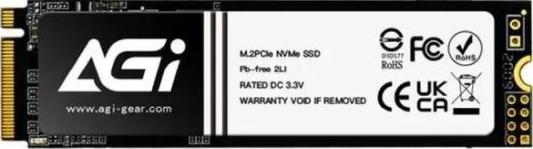 SSD накопитель AGI AGI2T0G44AI828 2 Tb PCI-E 4.0 х4