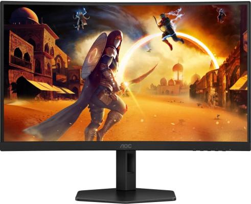 Монитор 27&quot; AOC CQ27G4X Black  (VA, изогнутый, 2560x1440, 180Hz, 0.5 ms, 178°/178°, 300 cd/m, 80M:1, +2xHDMI 2.0, +DisplayPort 1.4)