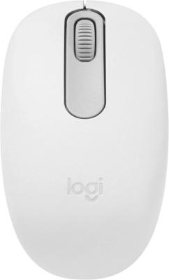 Мышь Logitech M196 белый оптическая 1000dpi беспров. BT для ноутбука (910-007316)