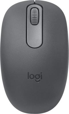 Мышь Logitech M196 графитовый оптическая 1000dpi беспров. BT для ноутбука (910-007315)