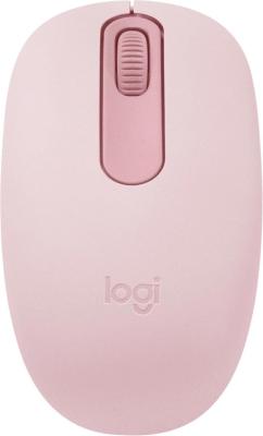 Мышь Logitech M196 розовый оптическая 1000dpi беспров. BT (910-007317)
