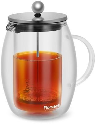 Френч-пресс Rondell Calypso RDS-1821 0.6л стальной