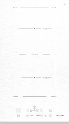 Индукционная варочная поверхность Hyundai HHI 3772 WG белый