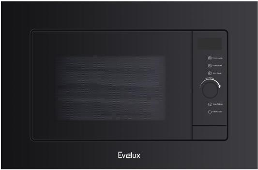 Встраиваемая микроволновая печь EVELUX MW 253 B 700 Вт чёрный