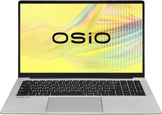 Ноутбук OSIO FocusLine F160a-003 16.1", 2023, IPS, AMD Ryzen 5 5500U 2.1ГГц, 6-ядерный, 8ГБ DDR4, 512ГБ SSD,  AMD Radeon, без операционной системы, серый
