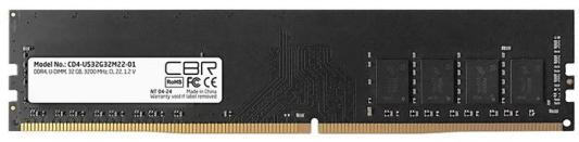 Оперативная память для компьютера CBR CD4-US32G32M22-01 DIMM 32Gb DDR4 3200 MHz CD4-US32G32M22-01