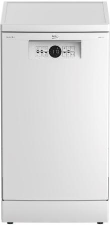 Посудомоечная машина Beko BDFS26130WA,  узкая, 44.8см, загрузка 11 комплектов, белая [7642008335]